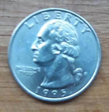 igrice za decake: Predmet: Američk UNC kvartal (25 centi) – 1993, George Washington — 1