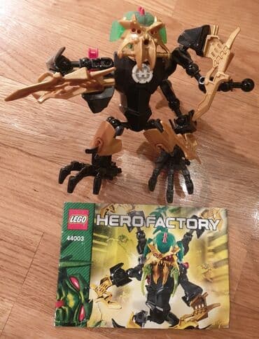 jaknice sa krznom: LEGO scarox hero factory set 44003. Velika igracka sa instrukcijama — 3