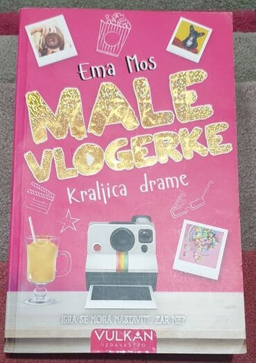 casopis zastava 101: Male vlogerke - Ema Mos, Kraljica drame. Knjiga tinejdž, za devojcice — 1