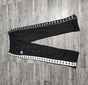 Donji deo trenerke, S, Kappa, bоја - Crna, Poliester