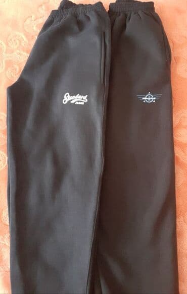 pantalone sa resama: Deblje trenerke za dečake, veličine 2, 4, 6 i 14 — 4