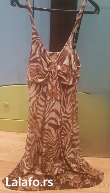 midi haljine h m: S (EU 36), color - Beige, With the straps — 1
