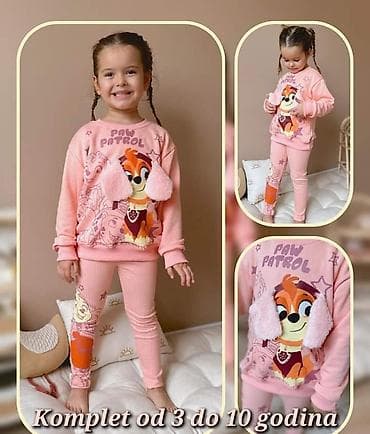 Preslatke Paw Patrol komplet trenerke za devojčice NOVO! Cena: 2890