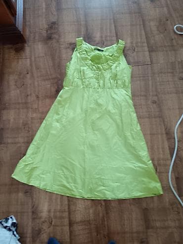 ecco cizme dama: Luisa Cerano haljina bez rukava u limun-zelnoj nijansi. Gornji deo je — 2