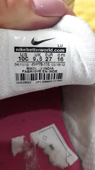 torbice za devojčice h m: Original NIKE patike u perfektnom stanju! Broj 27 — 4