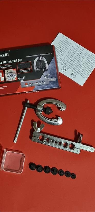 oprema za saune: ★ Set alata Parkside za dvostruko pertlovanje cevi (Double Flaring — 9