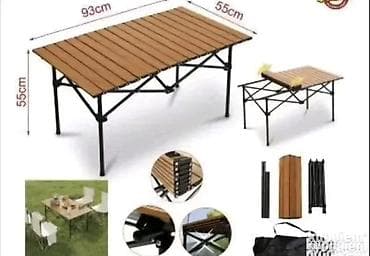 Praktican rasklopivi sto Kamperski sto Sto za dvoriste Naučna podrška