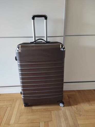 srebrna ogrlica sa krsticem: Large suitcase, color - Silver — 1
