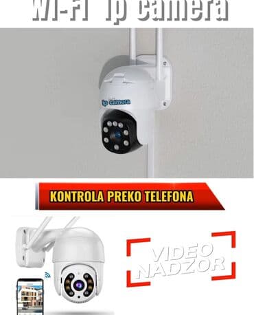 cena samsung galaxy s10: Ip kamera za video nadzor
Cena 3490 din — 4
