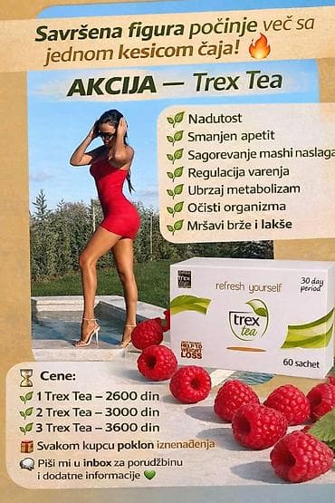 Supplements: TREX čaj – saveznik u borbi protiv kilograma - Daje osećaj sitosti - — 3