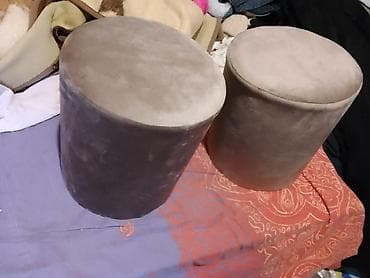 stilski namestaj za dnevne sobe: Tabure visina 33 cm precnik 30 cm — 2