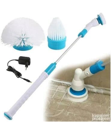 Kućna hemija i proizvodi za kuću: Rotirajuća četka za čišćenje Hurricane Spin Scrubber NOVO Rotirajuća — 4