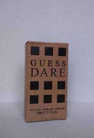 guess zenski mantili: GUESS DARE EDT 50ML TSTR | Guess Dare edt 50ml tstr. Original — 4