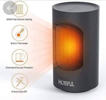 Grejalica Homful 600W NOVA Kalorifer Greje Posle 3 Sekunde Termostat — 9