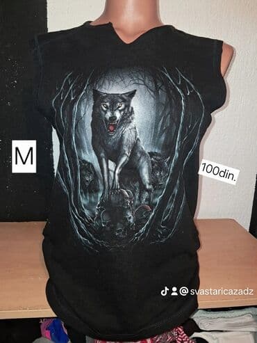 Women's Clothing: Ženske bluze/majice – više modela - Crna majica sa srebrnim — 7