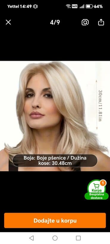 teddy kaput h m: Perike – više stilova i boja - Dugi modeli sa šiškama: prirodno — 2