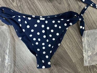 jednodelni kupaci sa karnerima: Dots, color - Blue — 5