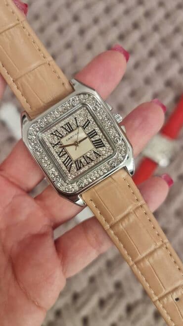 zenski kaiševi i pojasevi: Classic watch, Cartier, Female — 8