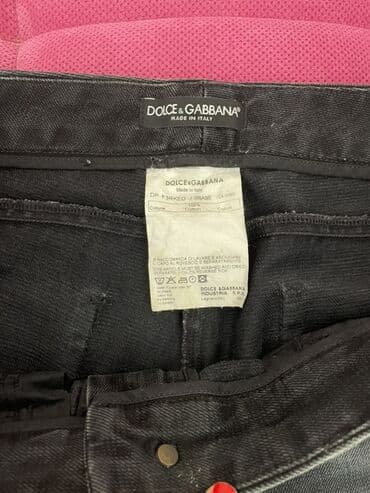 push up pantalone: Crne farmerke marke Dolce & Gabbana. Izrađene su od 100% pamuka i — 6