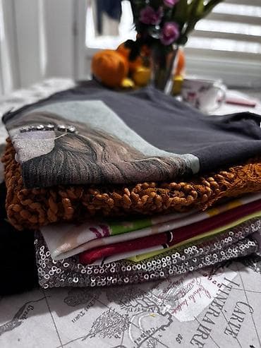 sorc m: Paket ženskih majica 8 komada,vecina S uglavnom Zara.bez — 1