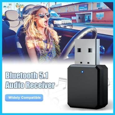 gps lokator bez sim kartice: Hands free Bluetooth Aux USB audio prijemnik Bluetooth 5.1 audio — 5