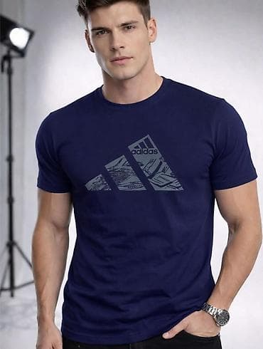 nova majica muska: Men's T-shirt Adidas, bоја - Šareno — 3