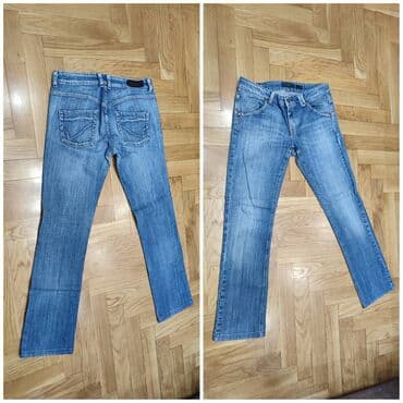 Pantalone, Farmerke, Šortsevi: 29, 32, Pamuk, Normalan struk, Skinny — 10