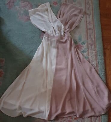 kaput sa dva lica: S (EU 36), color - Beige, Evening, With the straps — 4