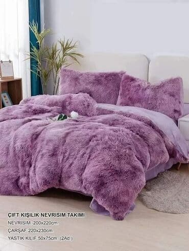 Ćebad i pokrivači: 💞Čupave posteljine💞 💞Čaršaf-220*230 💞Jorganska navlaka-200*220 — 21
