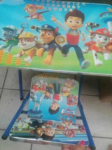 sto i stolice za decu: Kvalitetan set za decu što i stolica. 3700 din Dimenzije samog stola — 2