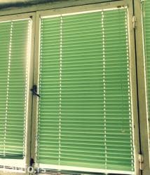 posude za ulje i sirce: Light filtering curtains, color - Green — 1