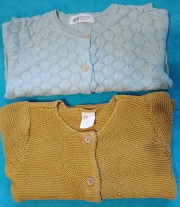 Ski odeća: H&M džemper za devojčice Veličina 92 cm 1,5-2 god Boja camel Cena — 4