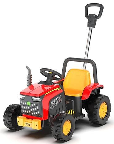 Traktor guraljka 6V – crvena (Simple), šifra proizvoda: 49 Električni