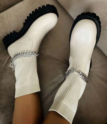 mokasine sa stiklom: Ankle boots, 38 — 3