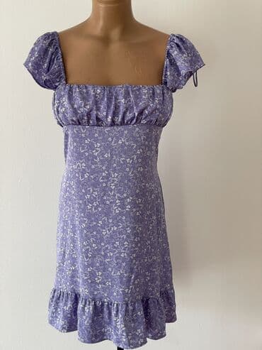 nasa duks h: Zara XS (EU 34), color - Purple, Cocktail, Short sleeves — 1
