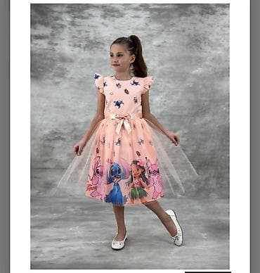 Prams & Strollers: Dečija haljina inspirisana crtaćima – model sa širokom tutu suknjom od — 3