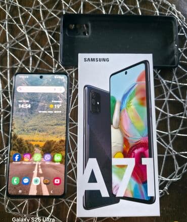 bezicna kamera na baterije: Samsung Galaxy A71, 128 GB, bоја - Crna — 1