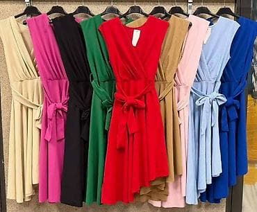 takko haljine: Elegantna midi haljina - Kroj: V-izrez, gornji deo na preklop sa — 2