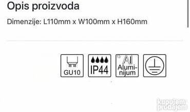 Rasveta: Zidna lampa, bоја - Crna, Novo — 2