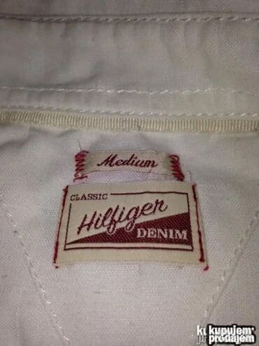 Čarape i donji veš: Košulja Na duge rukave, L, Tommy Hilfiger, bоја - Bela, Lan — 3