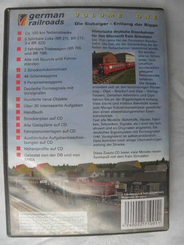 cipela na kraju sveta audio knjiga: German Railroads PC CD Microsoft train simulator — 3