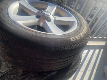 duboki branik golf 2: VW aluminijumske felne + gume - Set od 4 originalne Volkswagen — 7