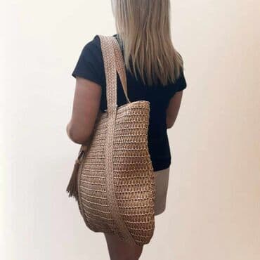 torba coco chanel: Beach bag, Handmade — 11