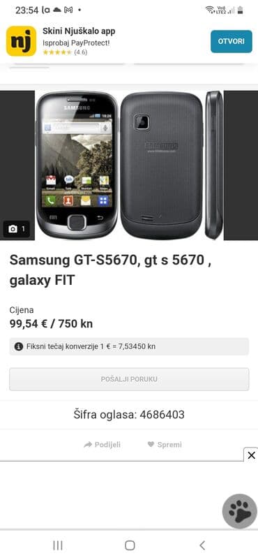samsung galaxy 1: Samsung S5670 Galaxy Fit, color - Grey — 10