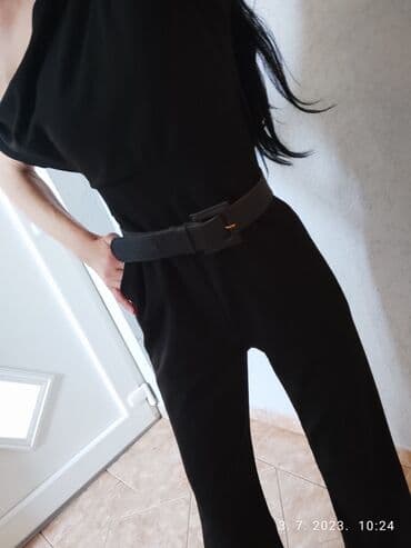 zara kompleti sako i pantalone: Zara, S (EU 36), Jednobojni, bоја - Crna — 3