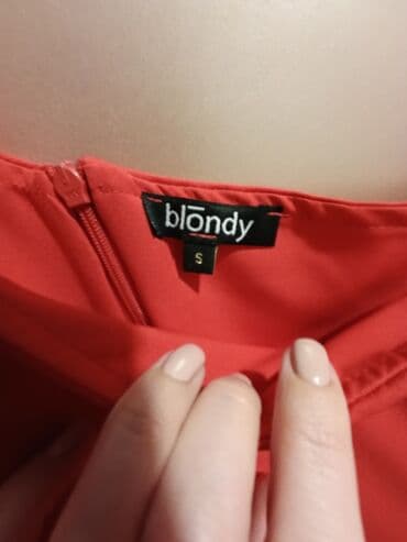 3 decembar duks: S (EU 36), color - Red, Evening, Other sleeves — 7