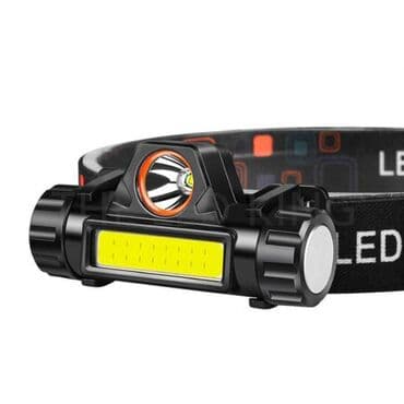 dva i po muskarca serija sa prevodom: Lampa za glavu punjiva Baterijska usb punjiva led lampa za glavu. Nova — 2