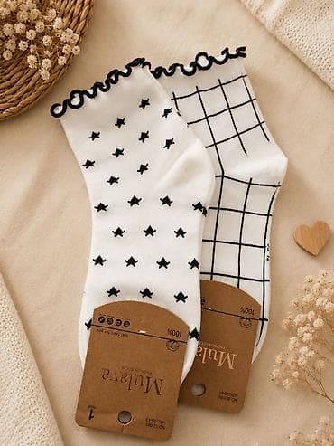 haljinice cipelice za punije: 🧦Pamučne kratke čarapice🧦 Nežne, mekane i predivno stoje uz patike — 2