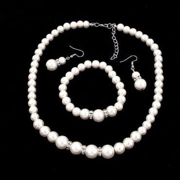 satic smartic cena: Set: Earrings, Bracelet, Necklace — 4