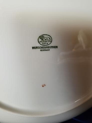 antikviteti prodaja: Tanjir 1969g.Hutschenreuther porcelan Nemacka. Tanjir bez — 9